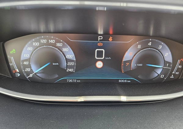 Peugeot 5008 cena 85000 przebieg: 73500, rok produkcji 2018 z Konin małe 781